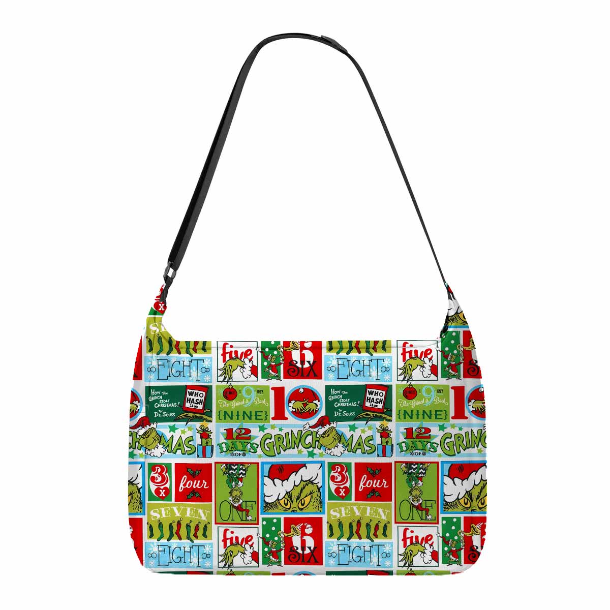 12 Days of Grinchmas Messenger Bag