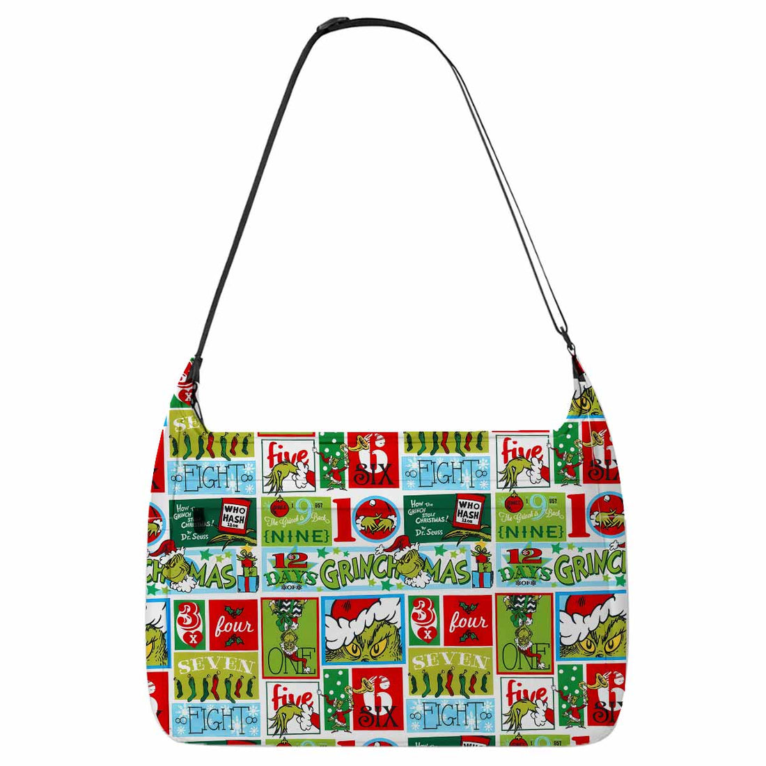 12 Days of Grinchmas Messenger Bag