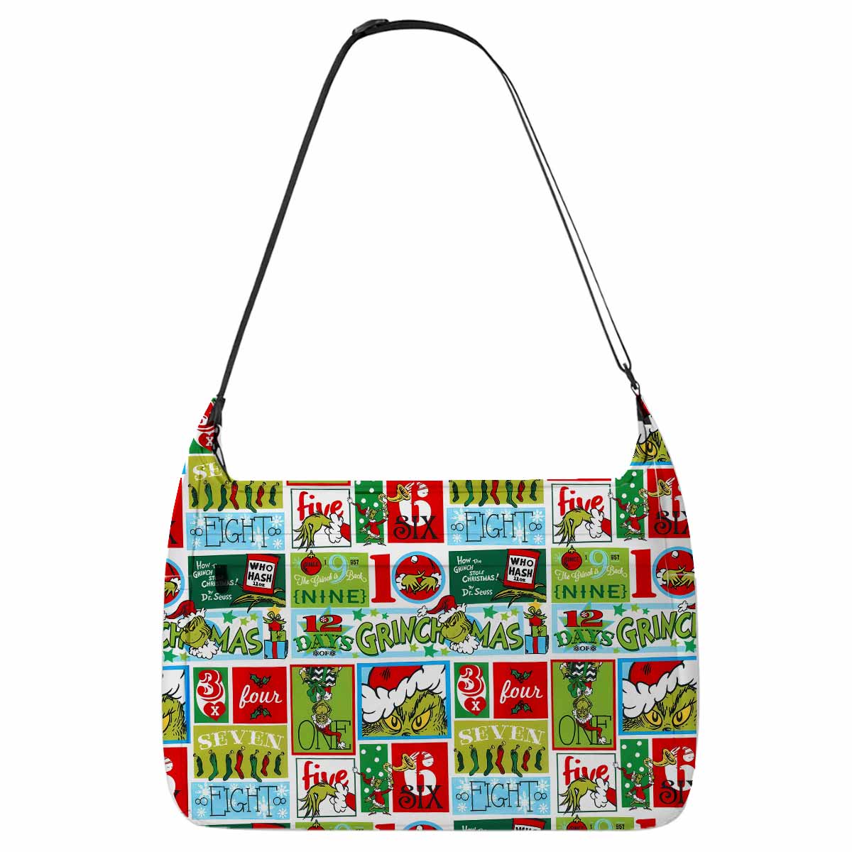 12 Days of Grinchmas Messenger Bag