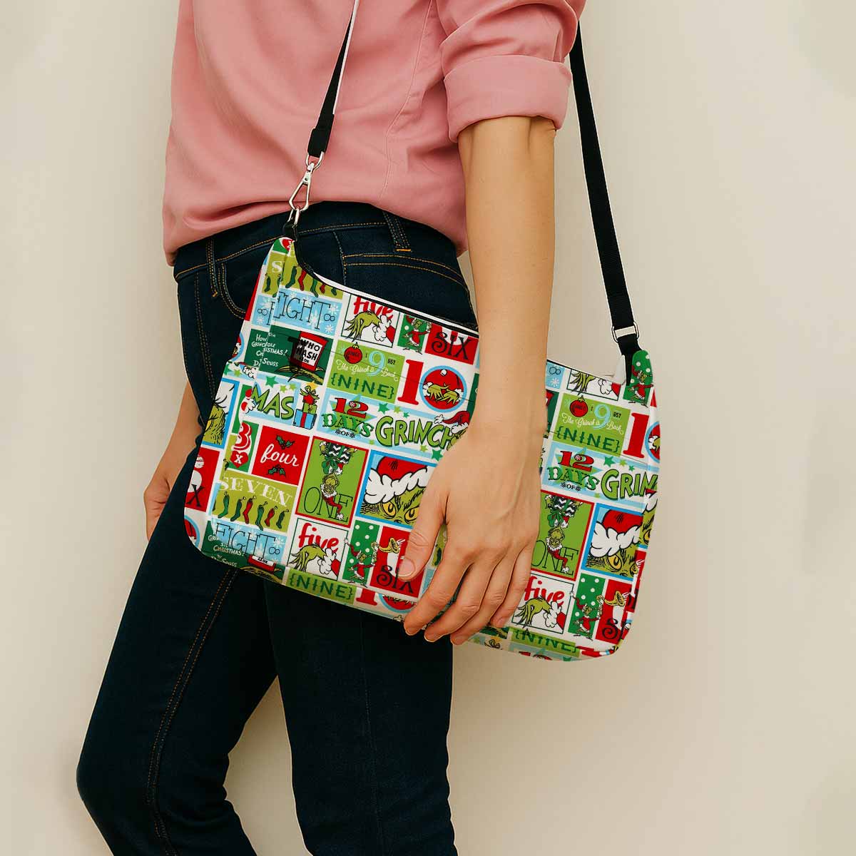 12 Days of Grinchmas Messenger Bag