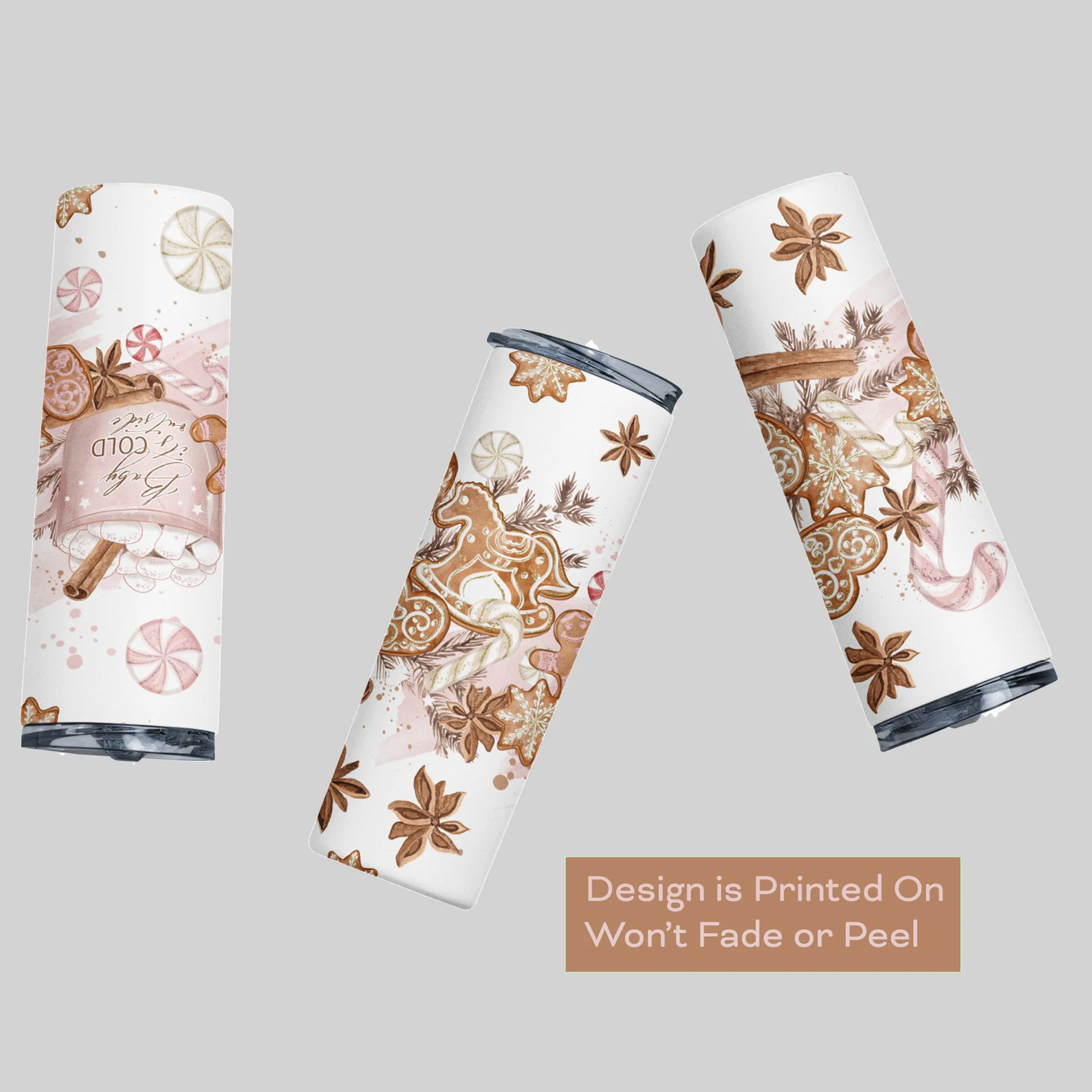 Baby Its Cold Outside Holiday Tumbler