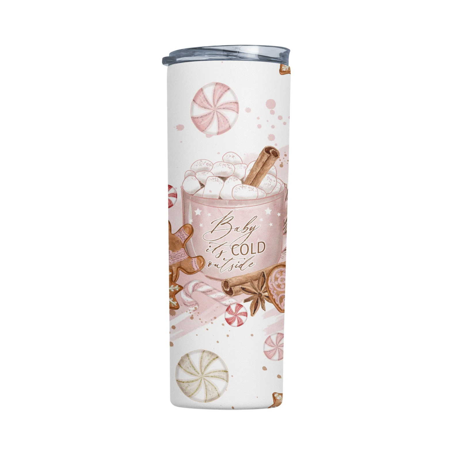 Baby Its Cold Outside Holiday Tumbler