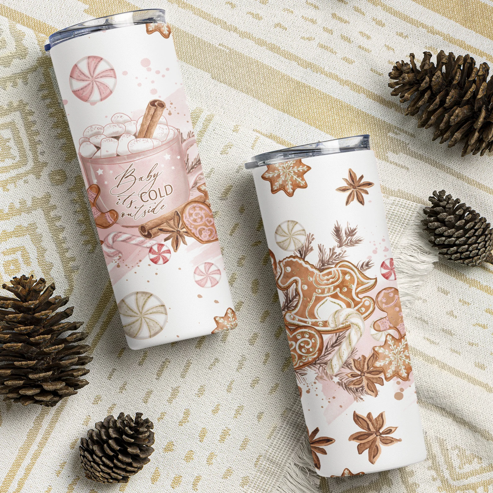 Baby Its Cold Outside Holiday Tumbler