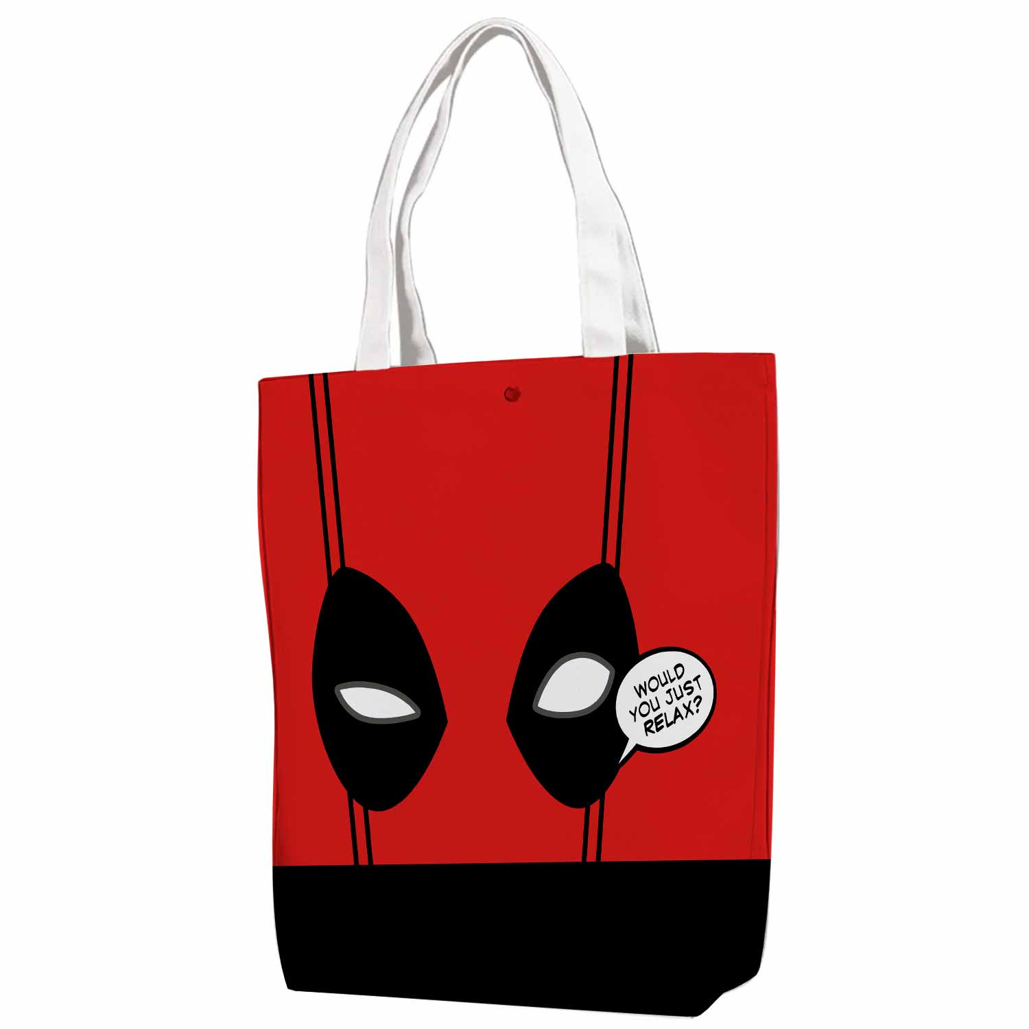 Deadpool Would You Just Relax Canvas Bag with Shoulder Strap