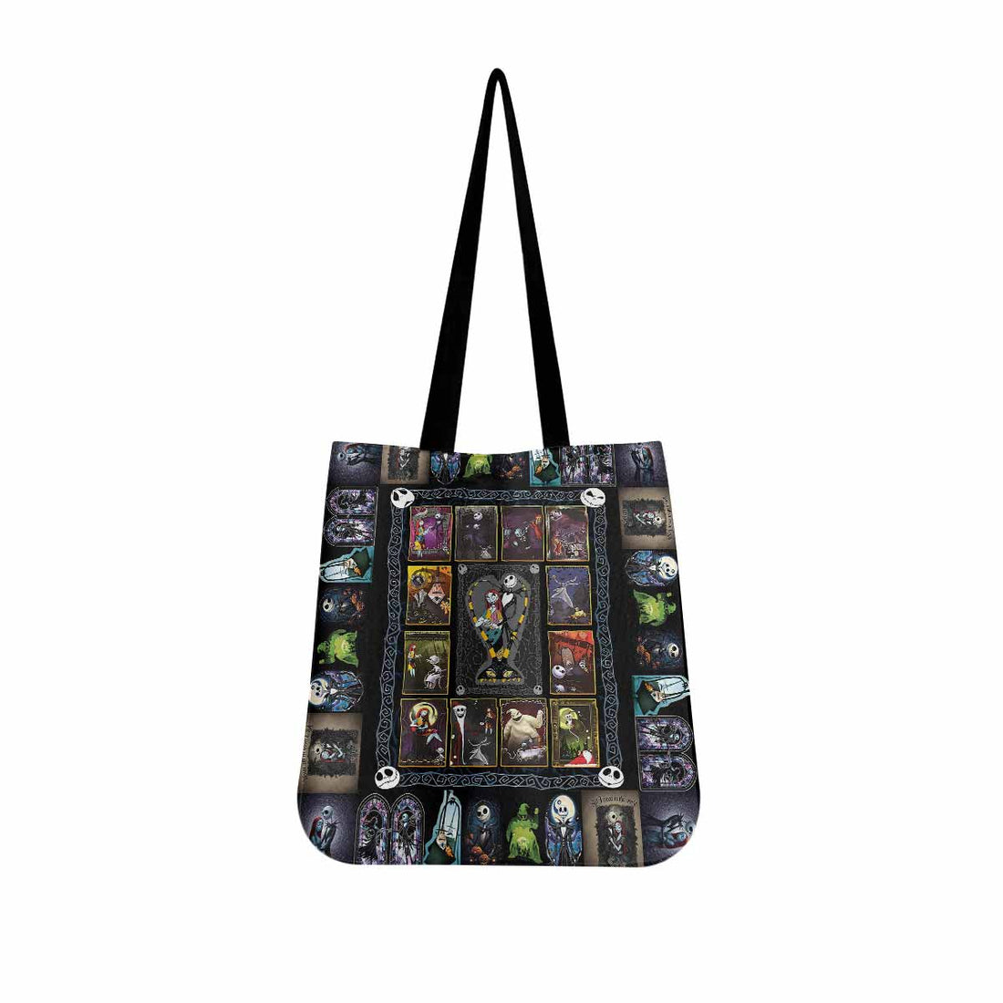 Jack & Sally The Nightmare Before Christmas Canvas Tote Bag