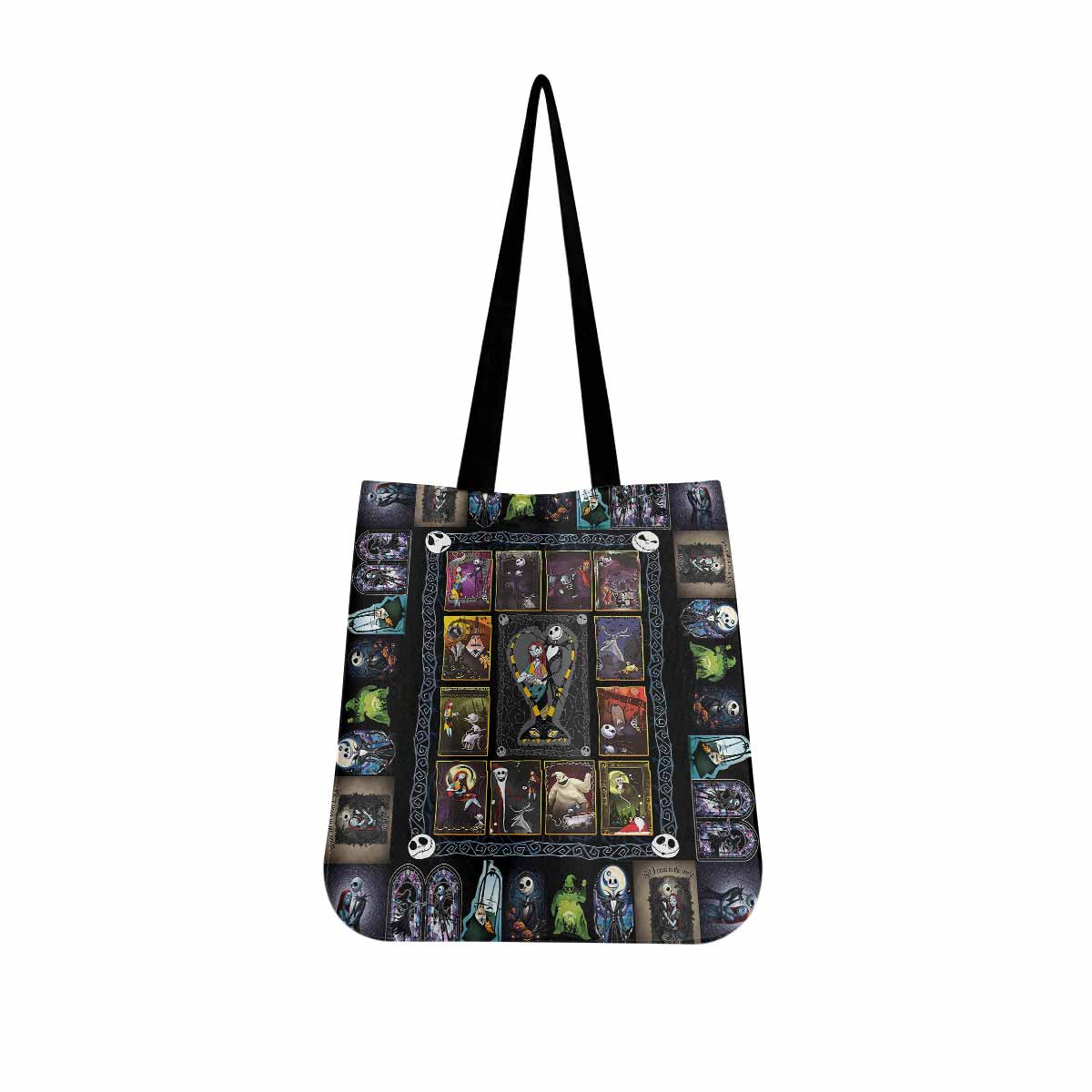 Jack & Sally The Nightmare Before Christmas Canvas Tote Bag