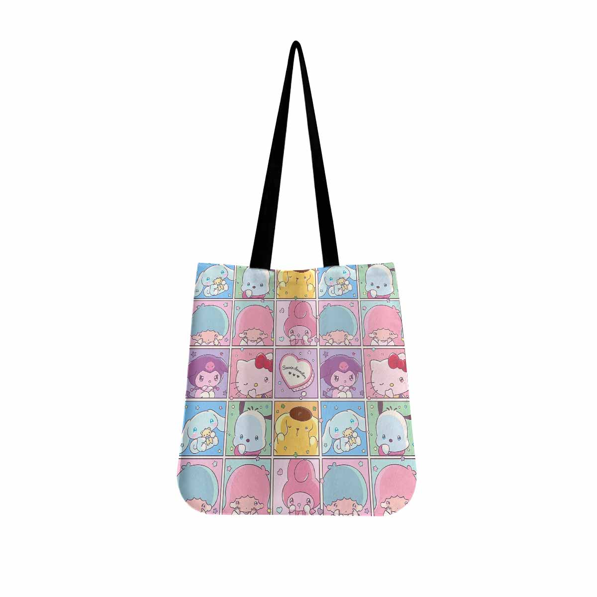Hello Kitty And Friends Canvas Tote Bag