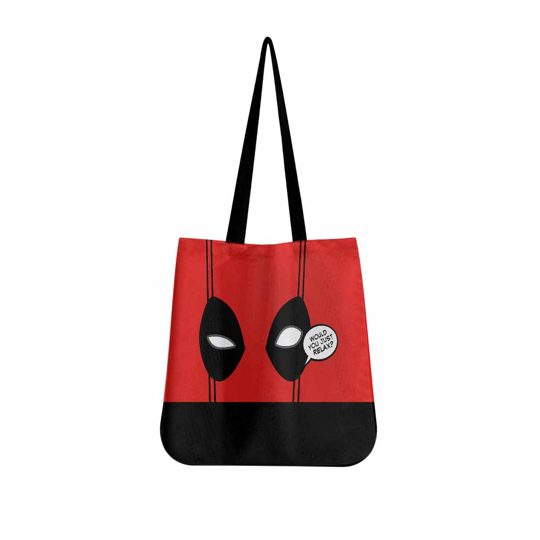 Deadpool Would You Just Relax Canvas Tote Bag