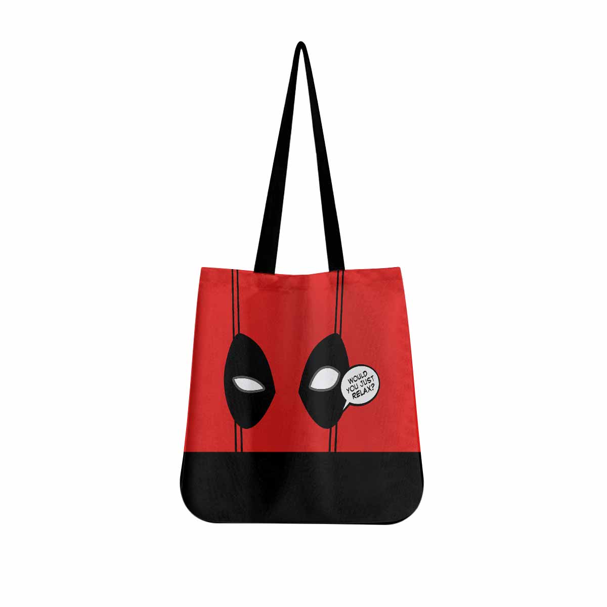 Deadpool Would You Just Relax Canvas Tote Bag