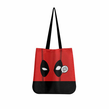 Deadpool Would You Just Relax Canvas Tote Bag