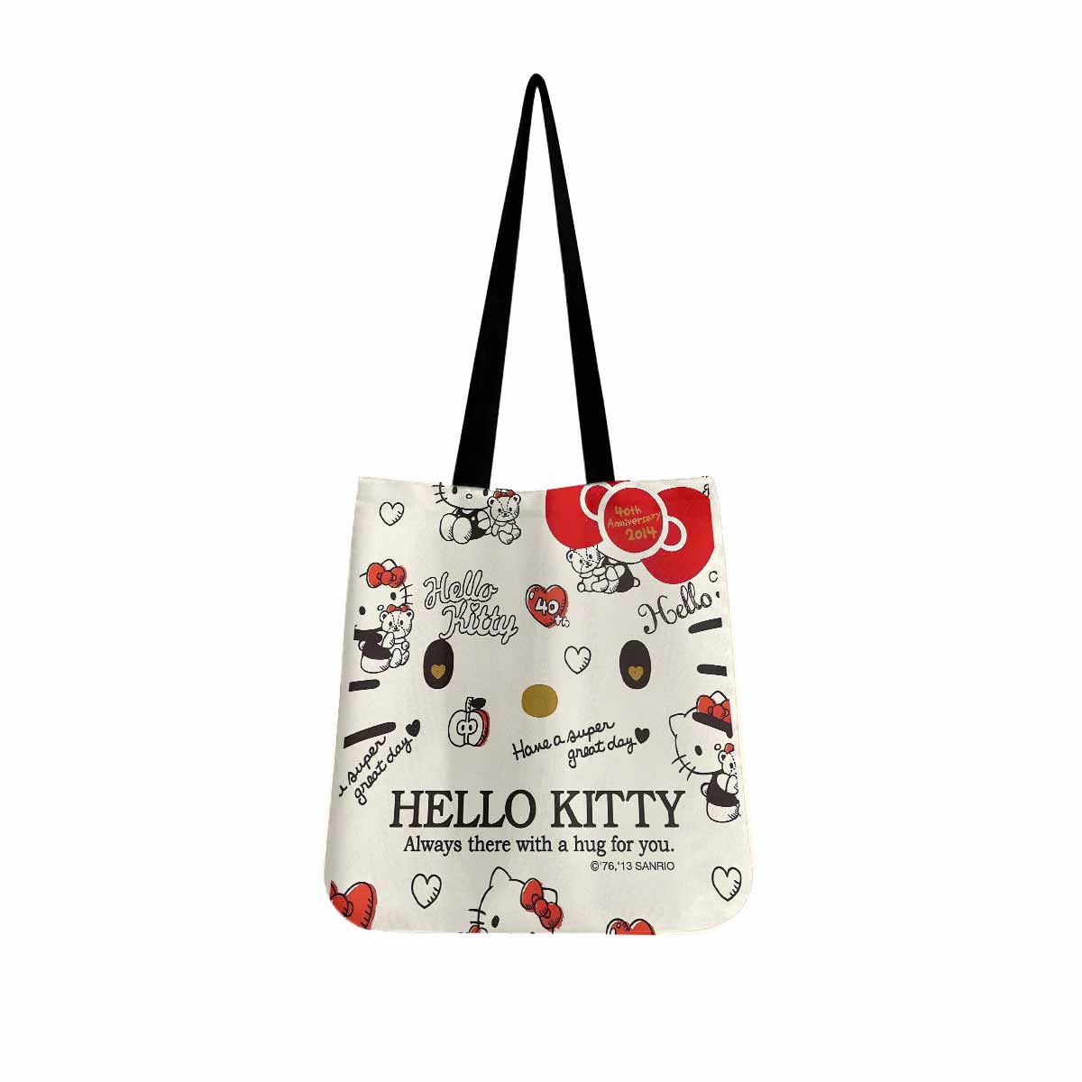 Hello Kitty 40th Anniversary Canvas Tote Bag