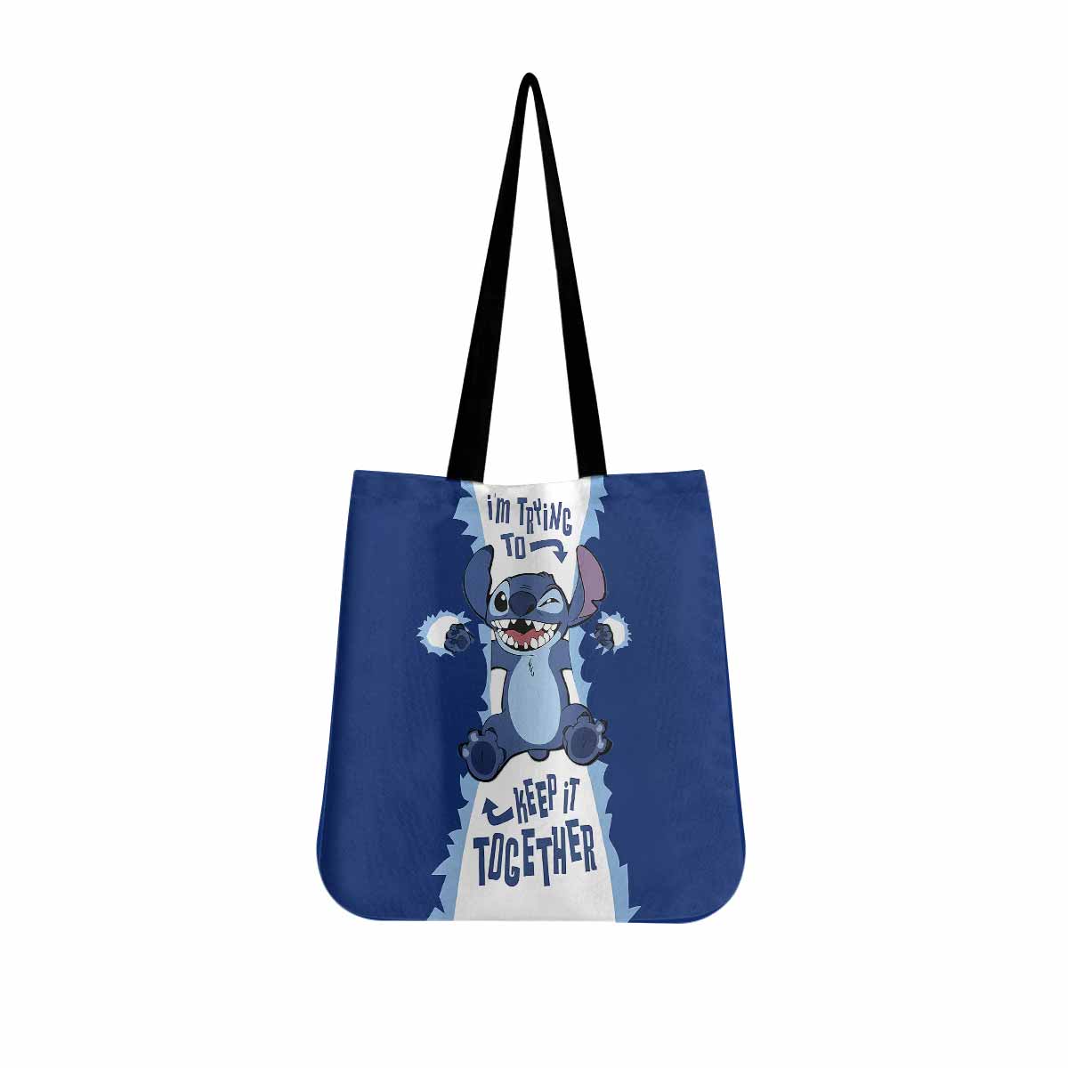 Stitch Keep it Together Canvas Tote Bag