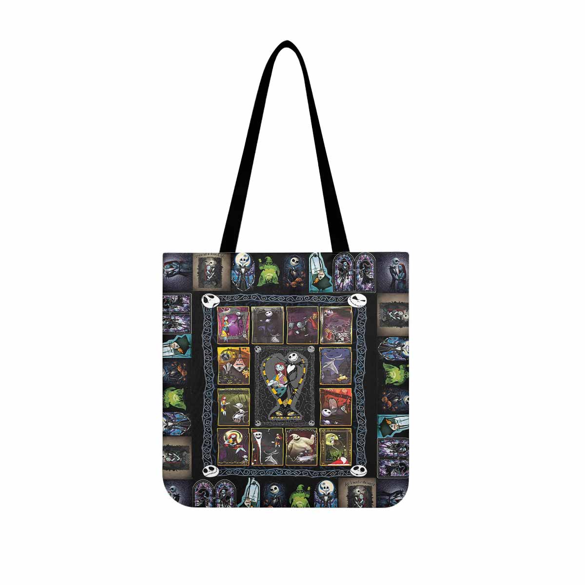 Jack & Sally The Nightmare Before Christmas Canvas Tote Bag