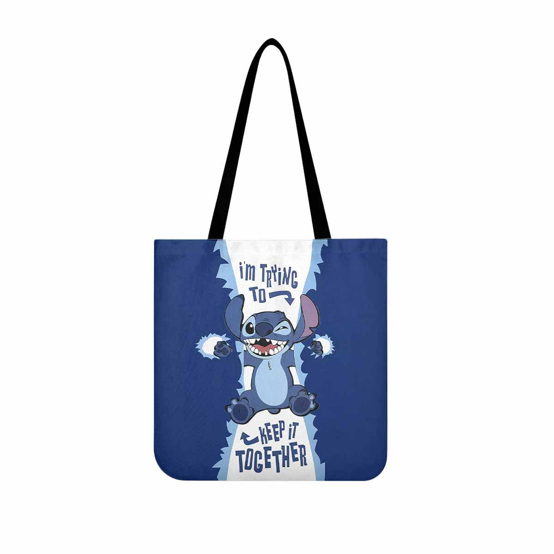 Stitch Keep it Together Canvas Tote Bag