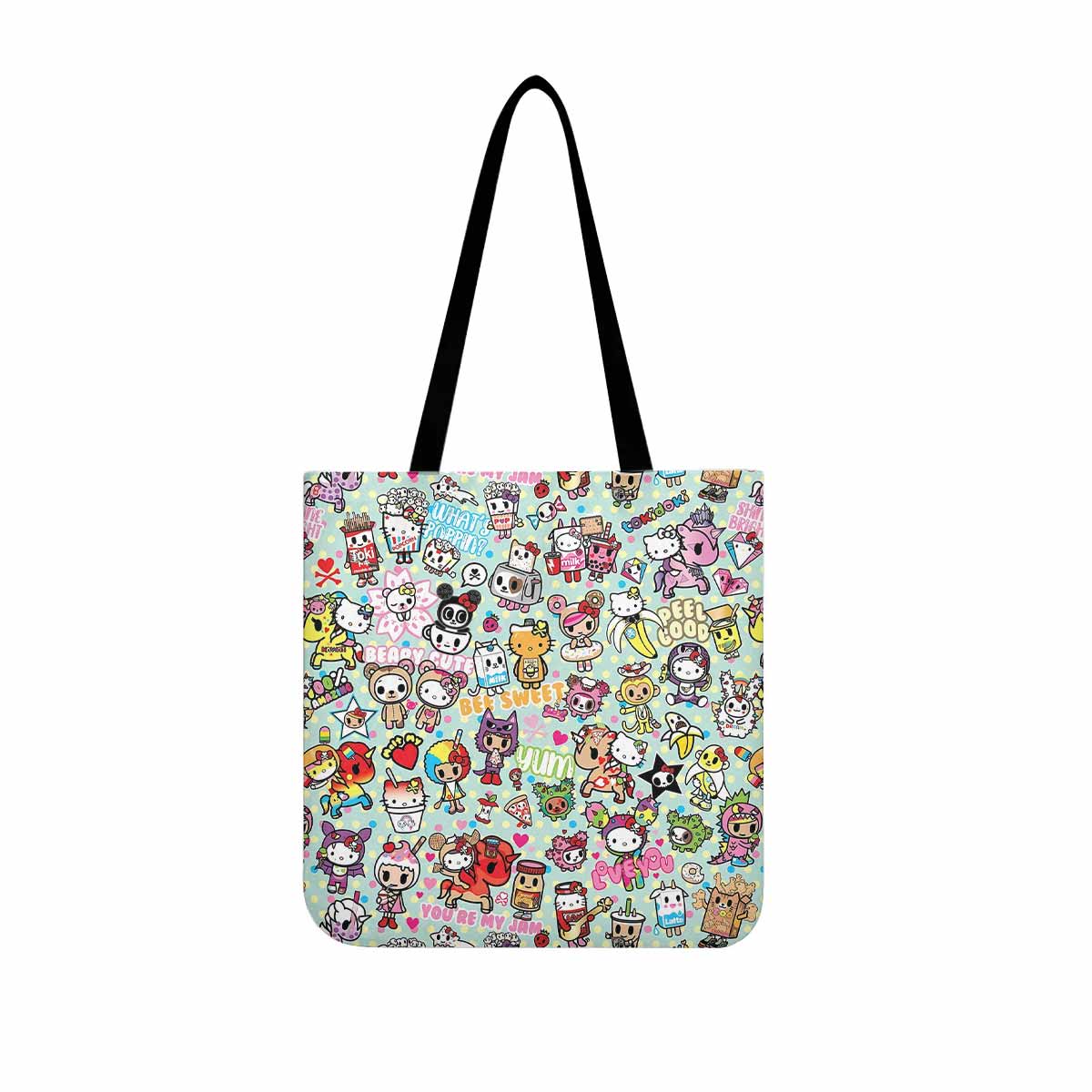 Hello Kitty Joyful Canvas Tote Bag