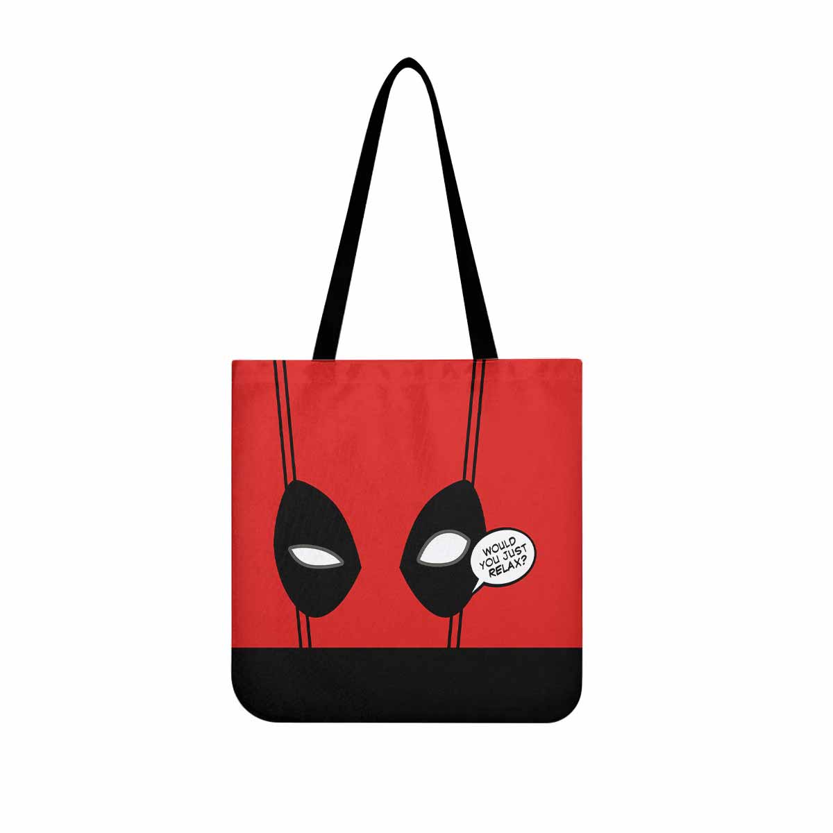 Deadpool Would You Just Relax Canvas Tote Bag