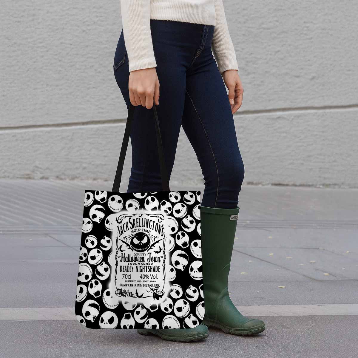 Jack Skellington's Mold Time Canvas Tote Bag