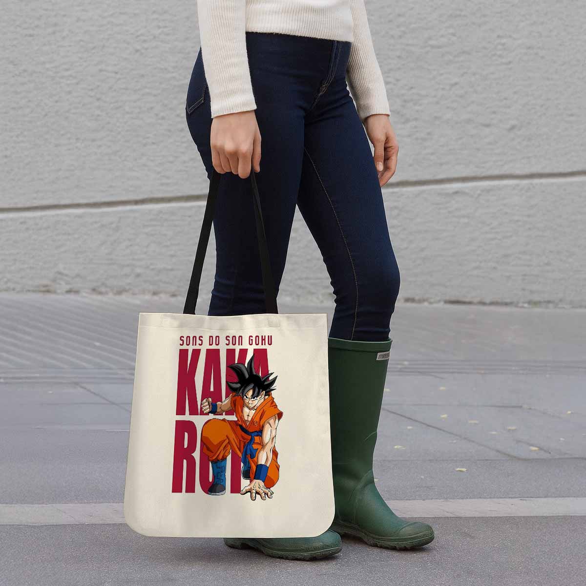 Sons Do Son Goku Canvas Tote Bag