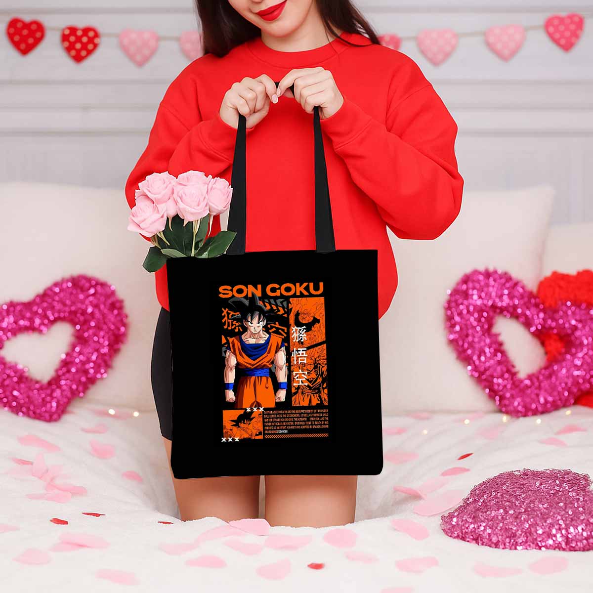 Dragon Ball Son Goku Canvas Tote Bag