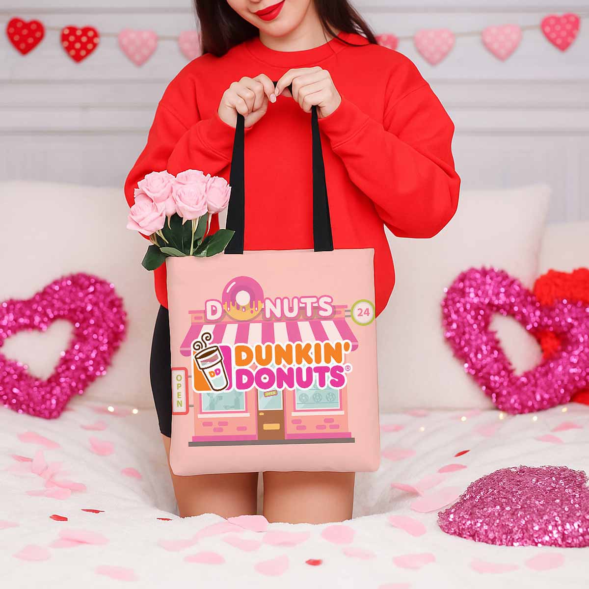 Dunkin' Donuts Canvas Tote Bag