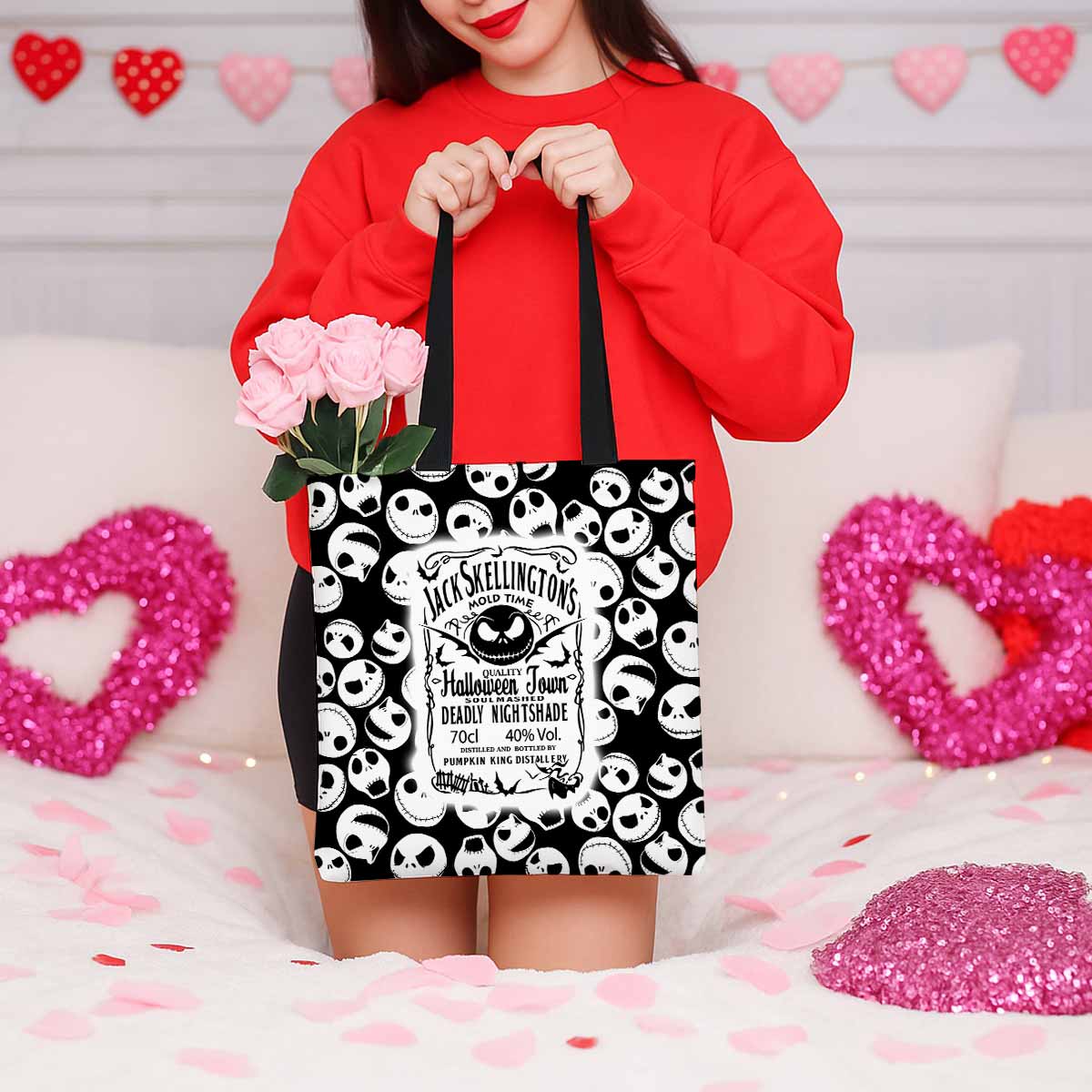 Jack Skellington's Mold Time Canvas Tote Bag