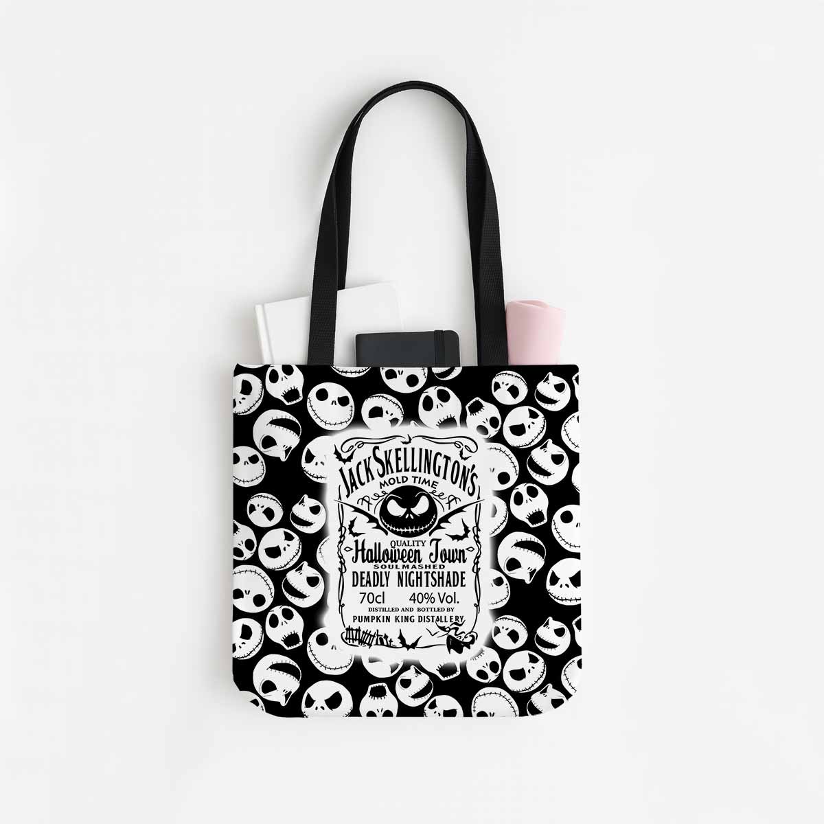 Jack Skellington's Mold Time Canvas Tote Bag