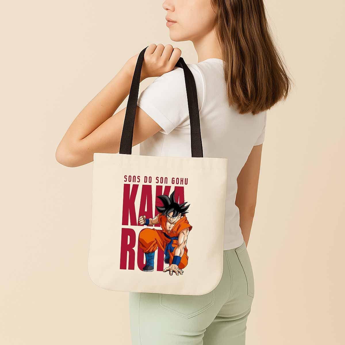 Sons Do Son Goku Canvas Tote Bag