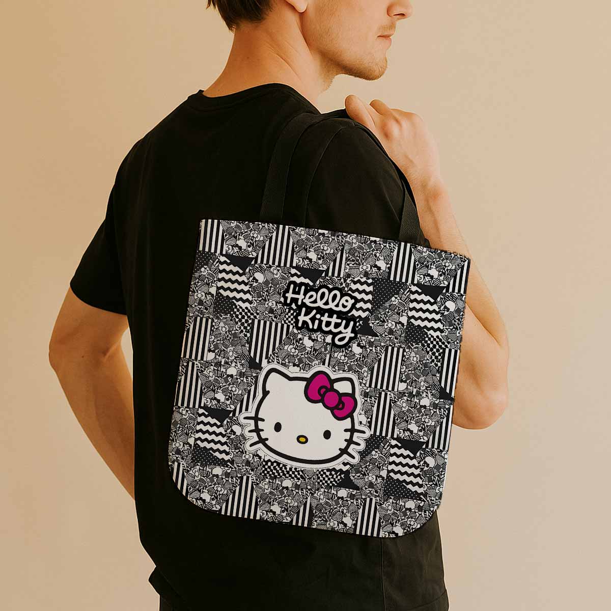 Sanario Hello Kitty Canvas Tote Bag