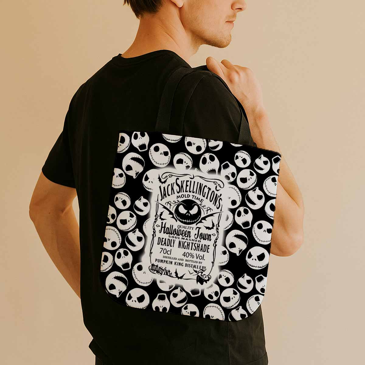 Jack Skellington's Mold Time Canvas Tote Bag