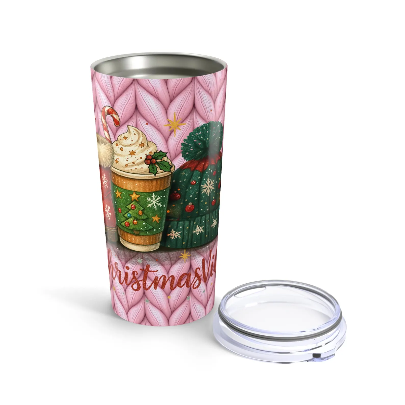 Cozy Christmas Holiday Tumbler