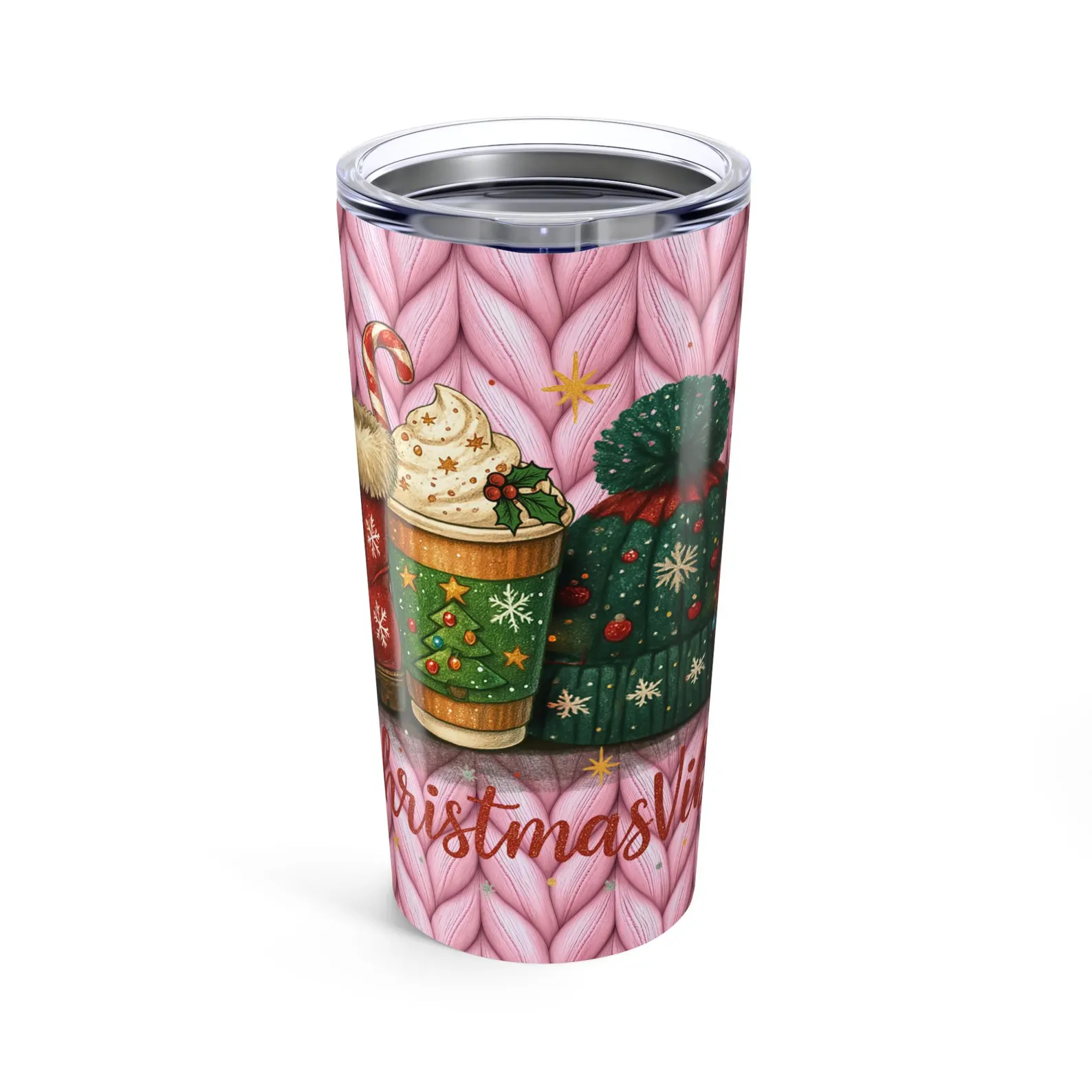 Cozy Christmas Holiday Tumbler
