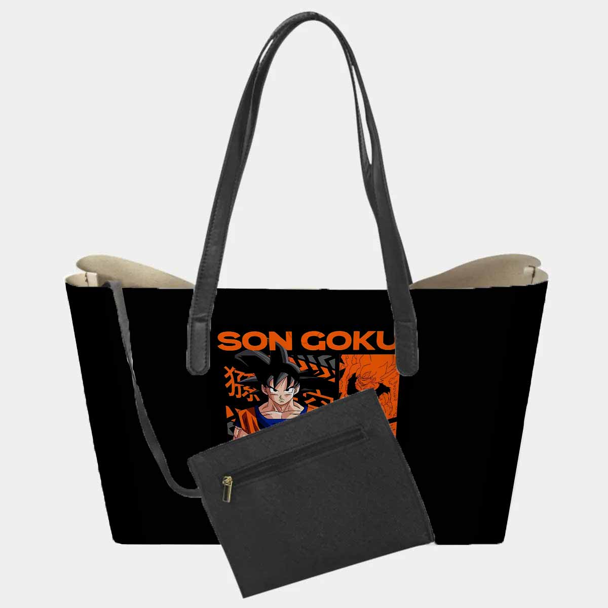 Dragon Ball Son Goku Hand Bag and Mini Purse Set