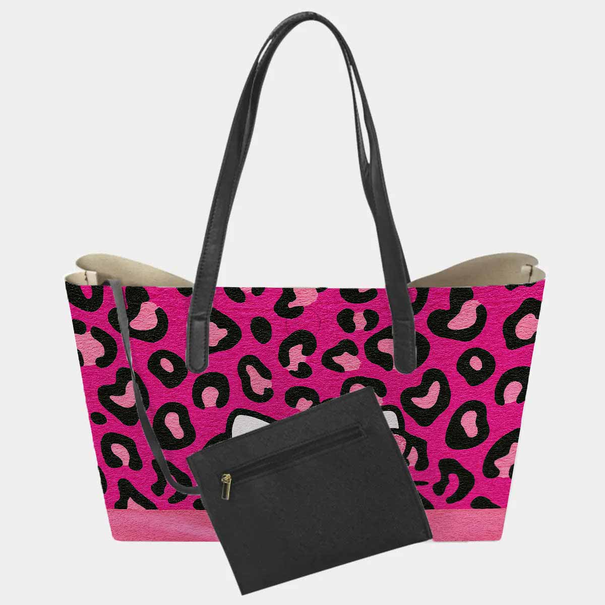 Hello Kitty Pink Bow Hand Bag and Mini Purse Set