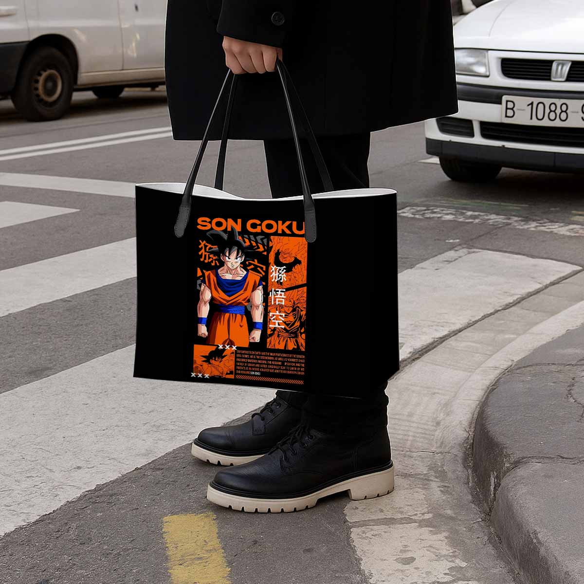 Dragon Ball Son Goku Hand Bag and Mini Purse Set