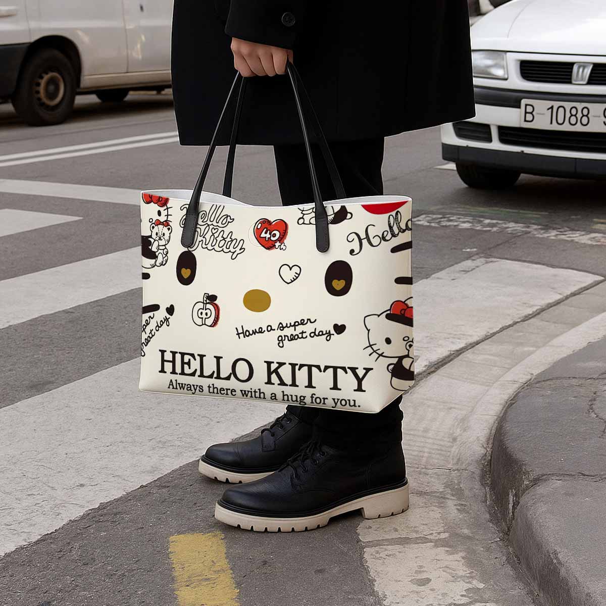 Hello Kitty 40th Anniversary Hand Bag and Mini Purse Set