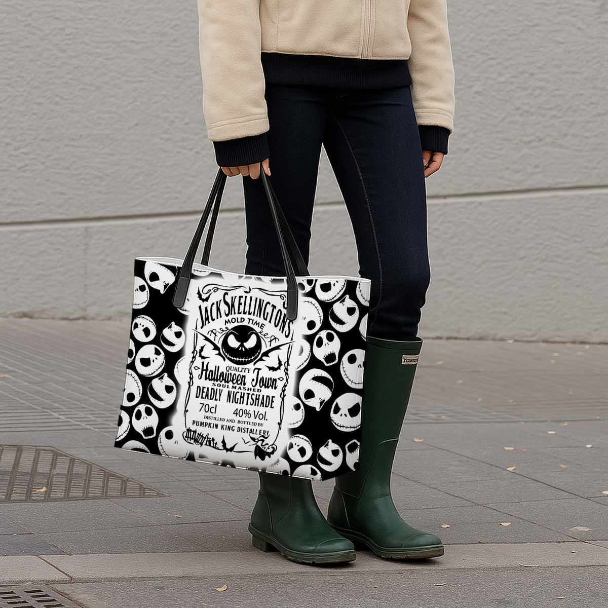 Jack Skellington's Mold Time Hand Bag and Mini Purse Set