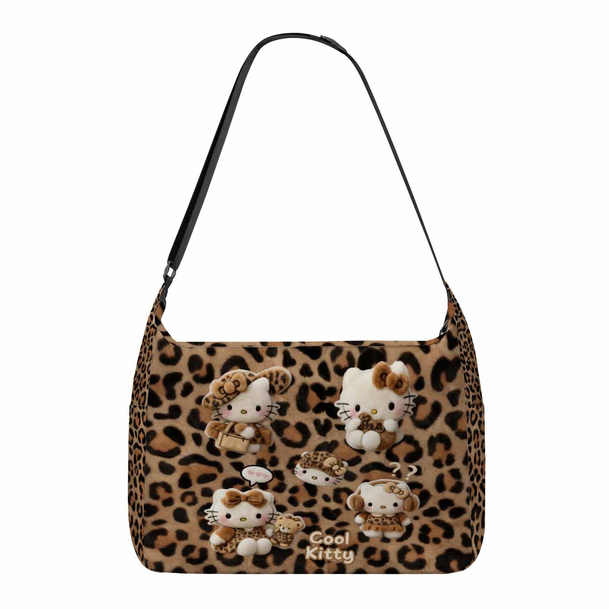 Hello Kitty Leopard Messenger Bag