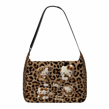 Hello Kitty Leopard Messenger Bag