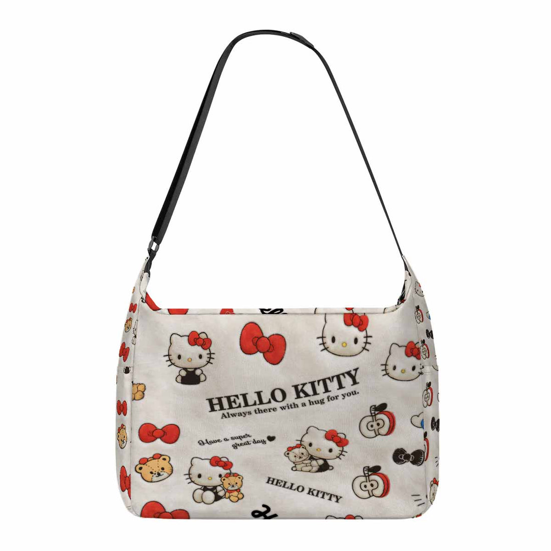 Hello Kitty Fluffy Plush Messenger Bag