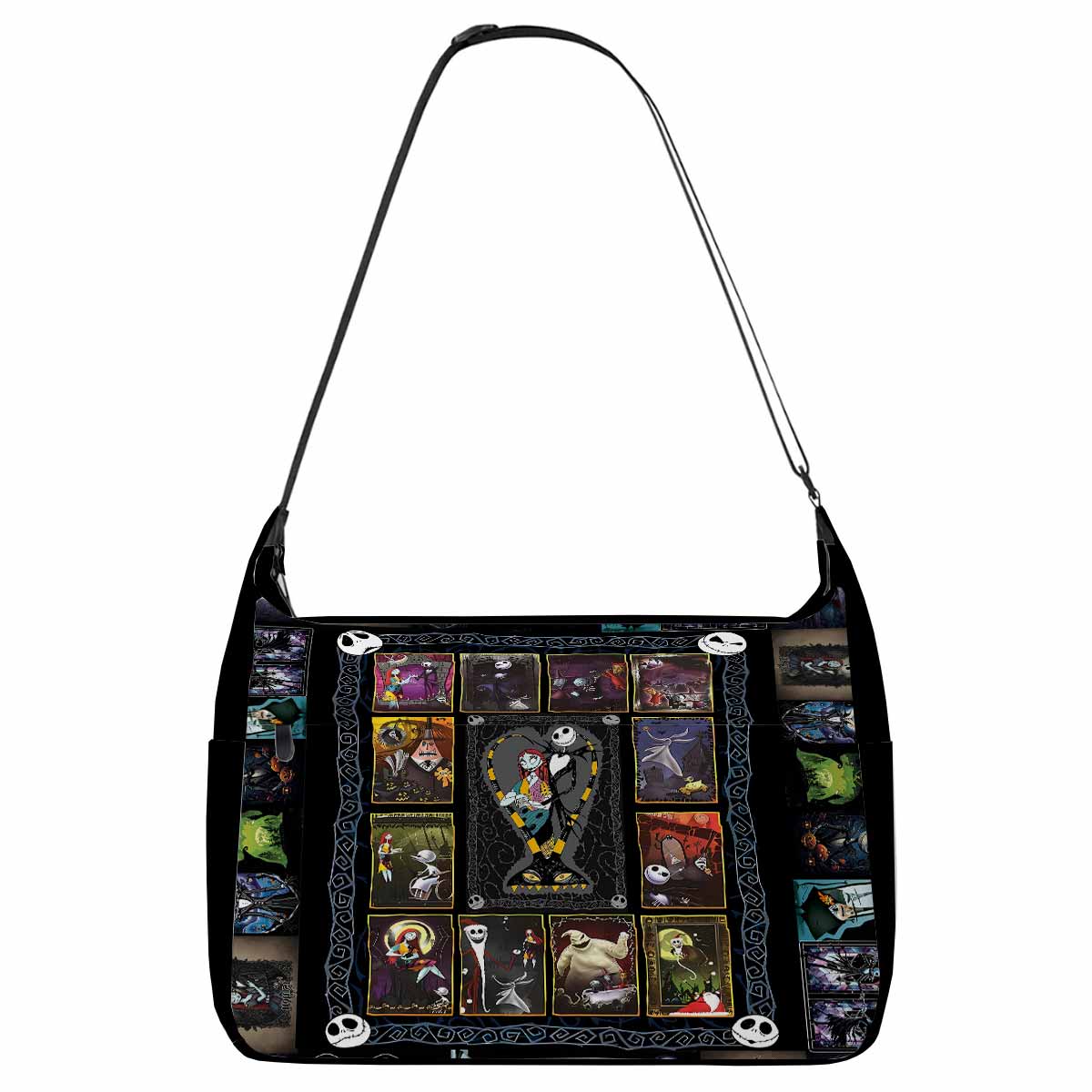 Jack & Sally The Nightmare Before Christmas Messenger Bag