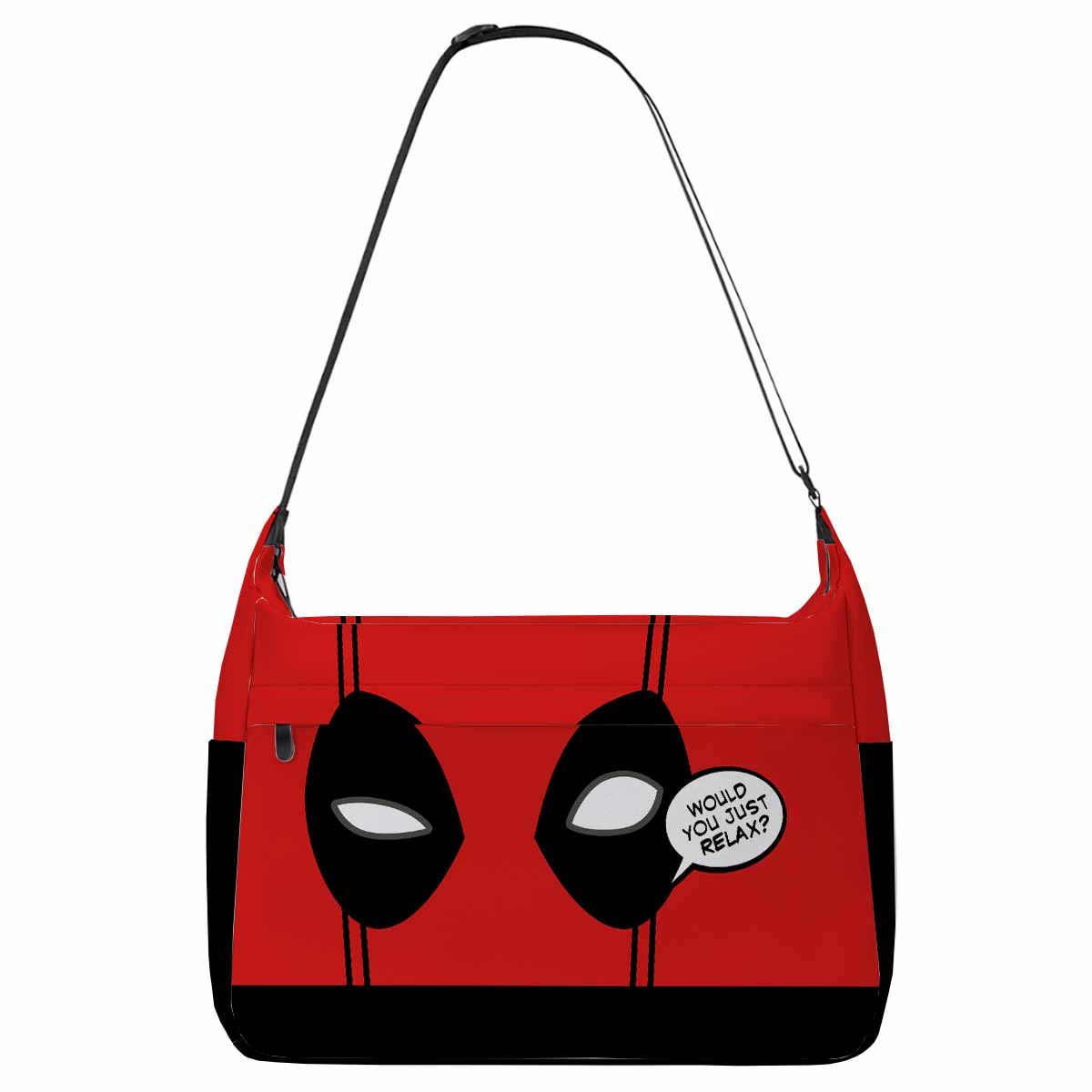 Deadpool Would You Just Relax Messenger Bag