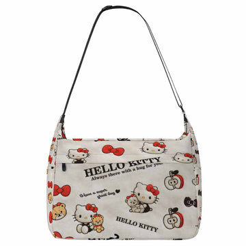 Hello Kitty Fluffy Plush Messenger Bag