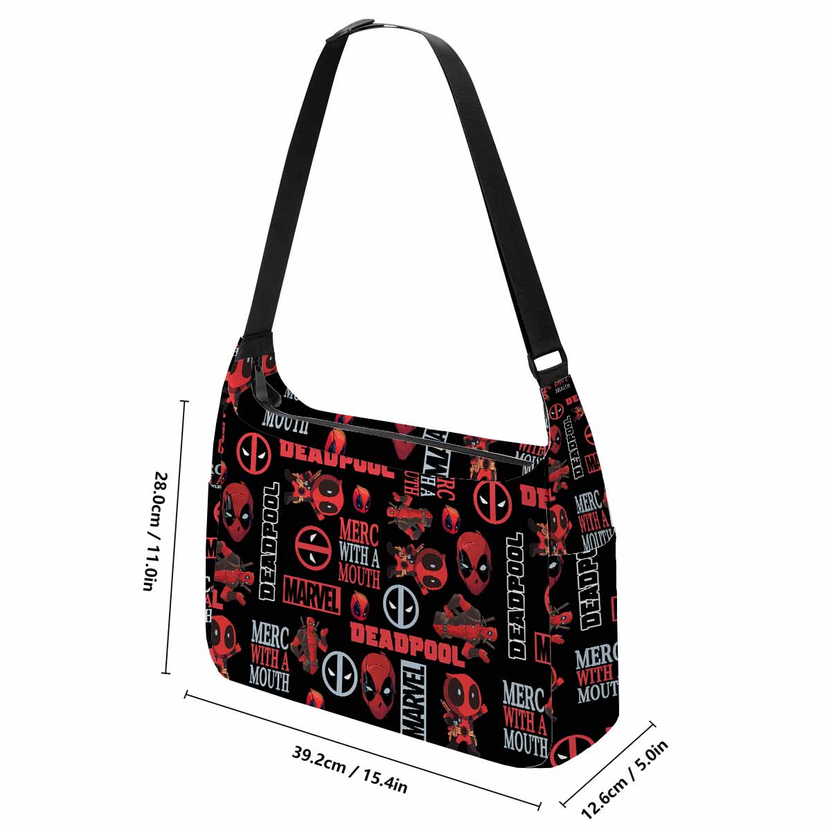 Deadpool Merc with a Mouth Messenger Bag