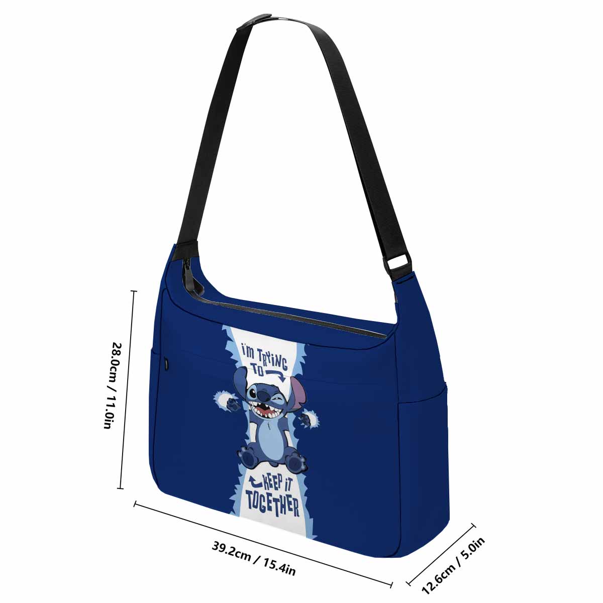 Stitch Keep it Together Messenger Bag