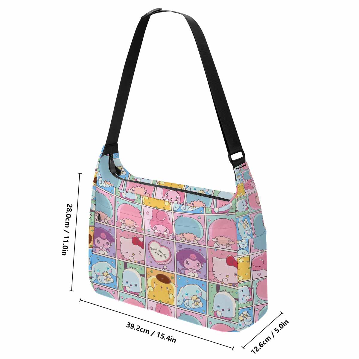 Hello Kitty And Friends Messenger Bag