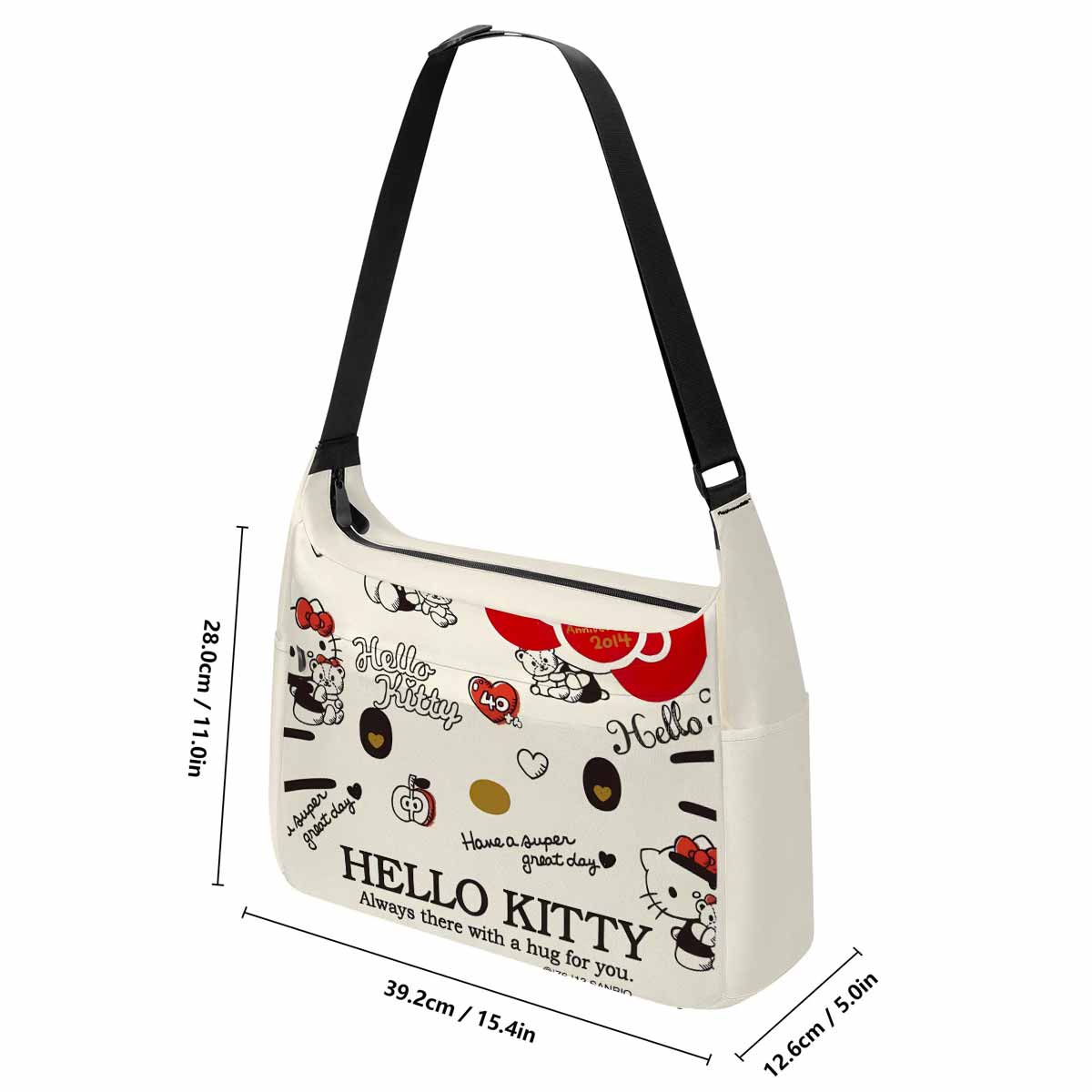 Hello Kitty 40th Anniversary Messenger Bag
