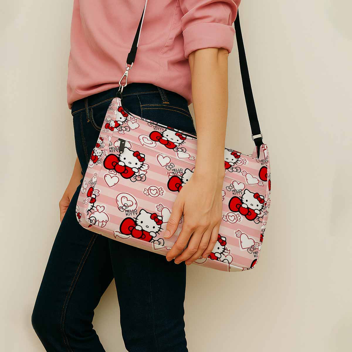 Hello Kitty Cute Bow Messenger Bag