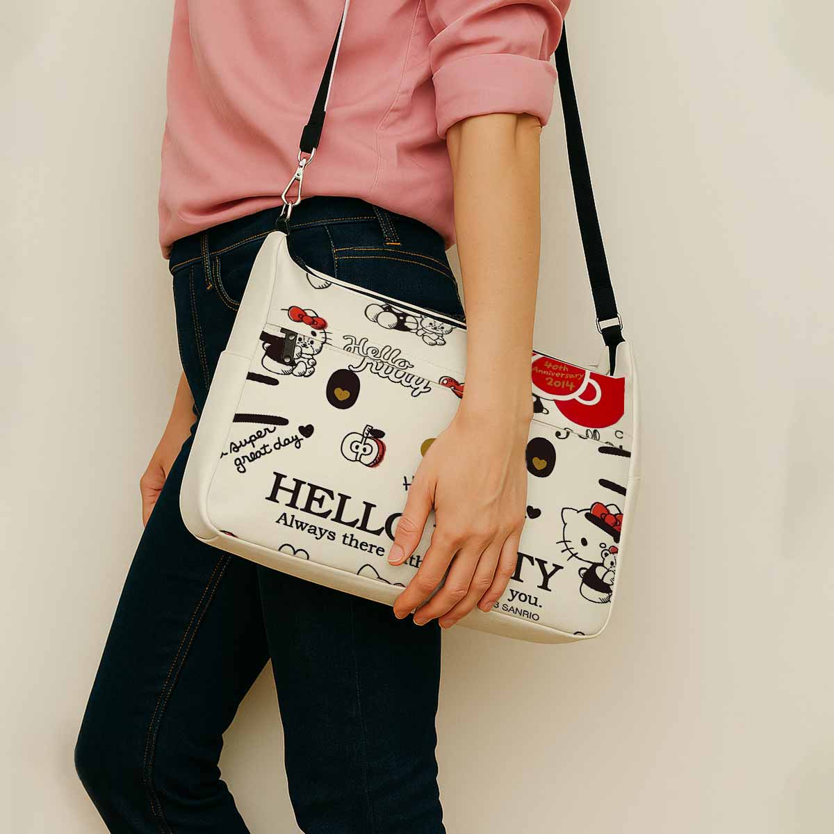 Hello Kitty 40th Anniversary Messenger Bag