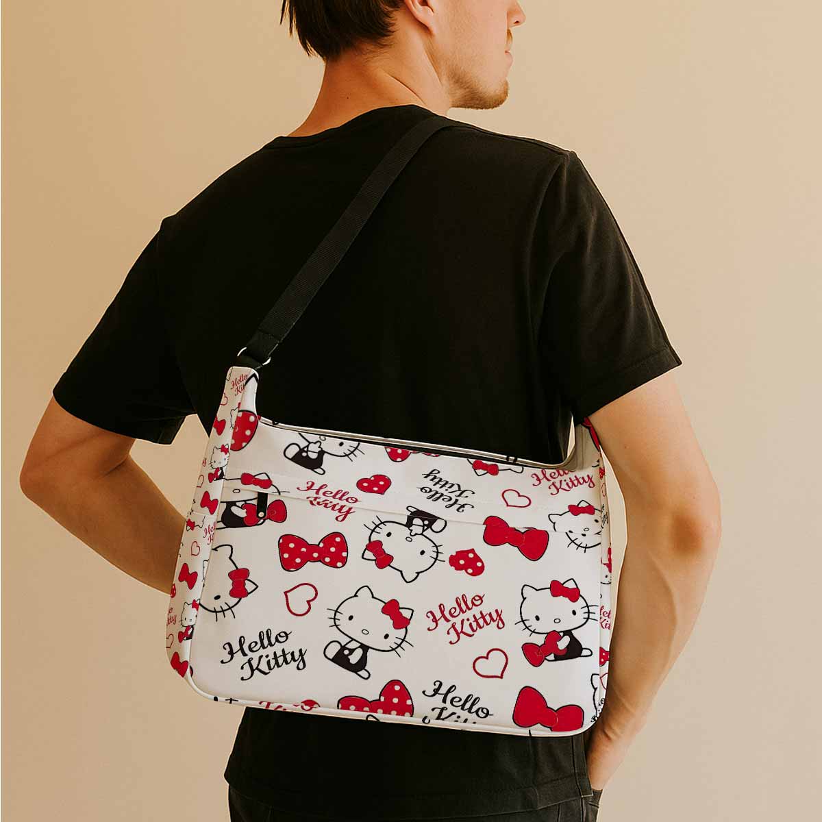 Hello Kitty Red Bow Messenger Bag