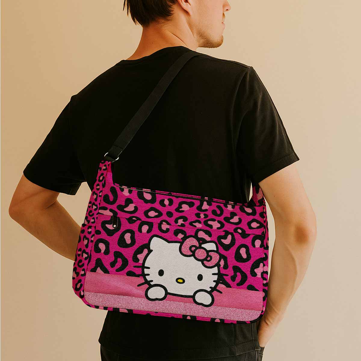 Hello Kitty Pink Bow Messenger Bag